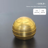 FlySpinner Ball - Boule rotatif gyroscope cinétique rond métal - Gold