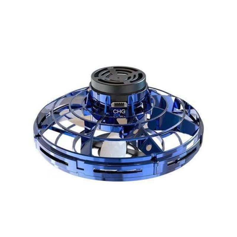 FlySpinner - Le Hand Spinner Volant Flynova 360° LED - Bleu